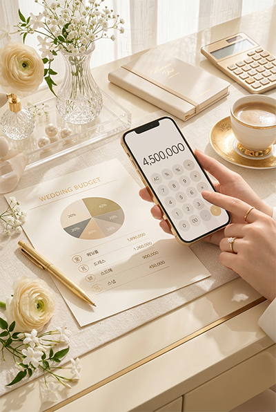 예산 정리 단계 이미지 자리