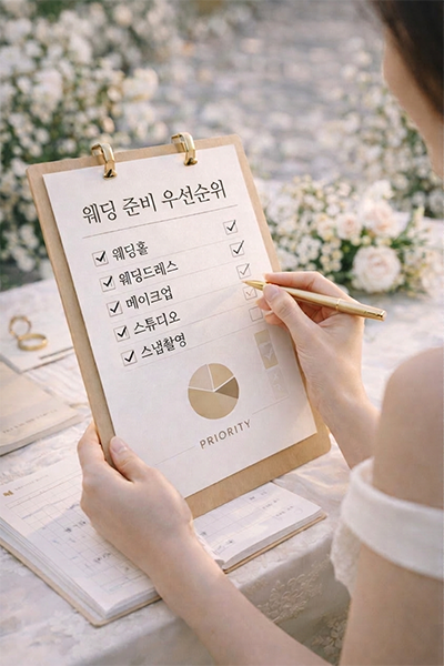 우선 순위 단계 이미지 자리